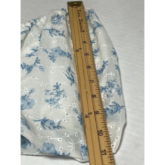 Altar 'D State Women's Embroidered Floral Top Crop Smocked Balloon Sleeve Large - Picture 16 of 16